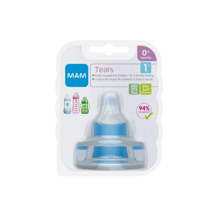 MAM SkinSoft Silicone Teat Slow Flow Pack of 2 - ebebek - Black Friday