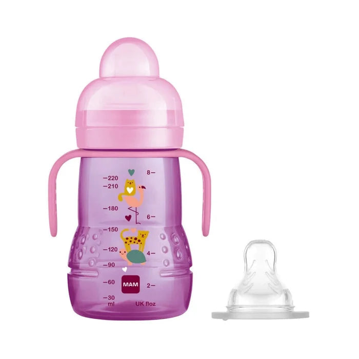 MAM Trainer Cup 2 - in - 1 220ml - Pink - ebebek - Black Friday