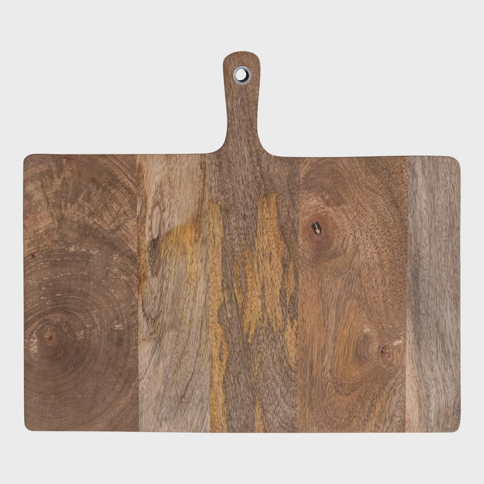 Mango Wood Cheese/Serving Board w/ Handle