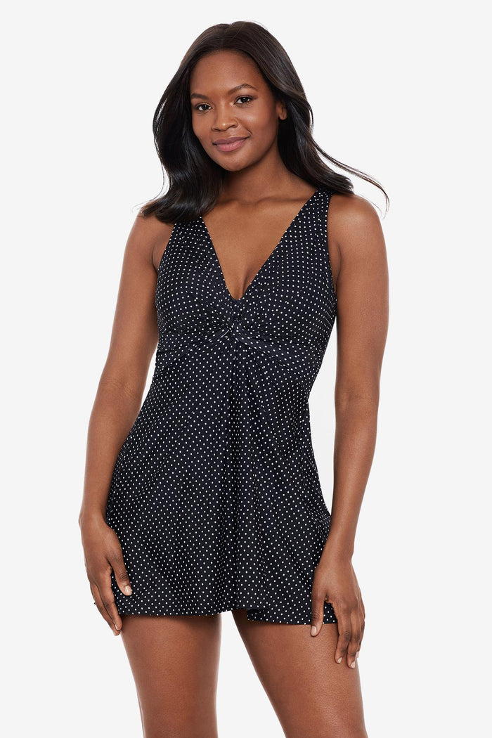 Marais Swim Dress in Pin Point