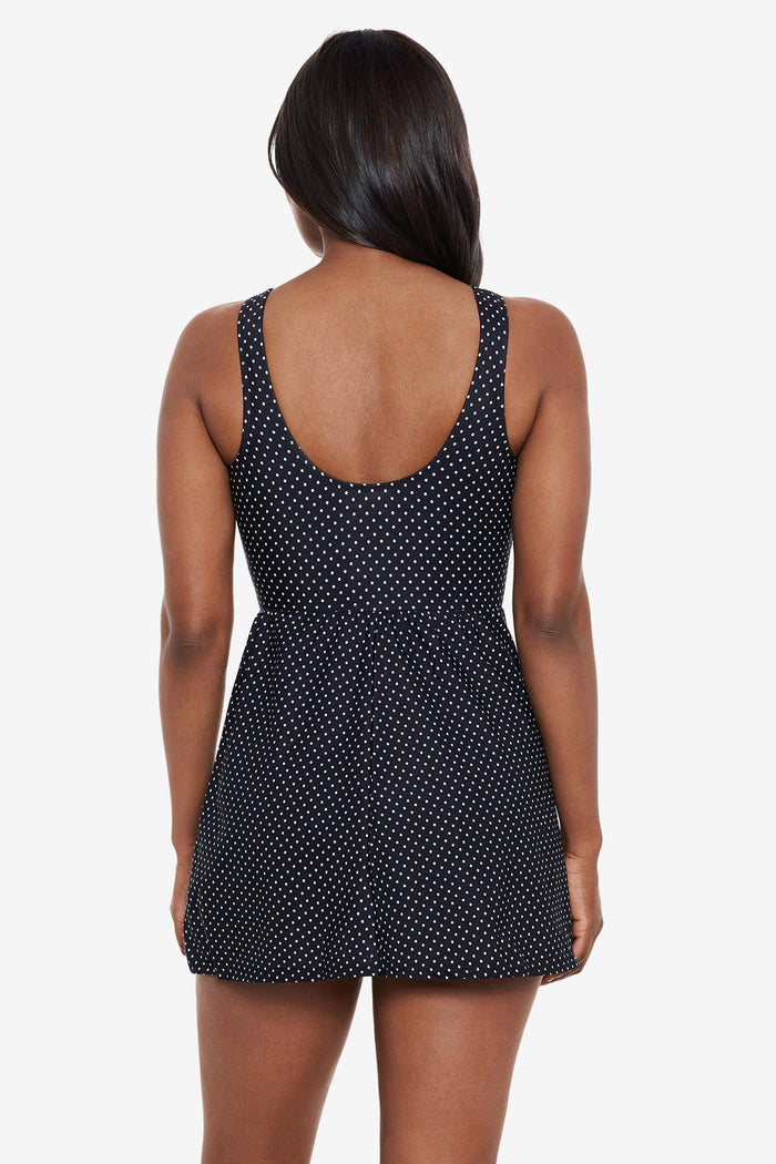 Marais Swim Dress in Pin Point