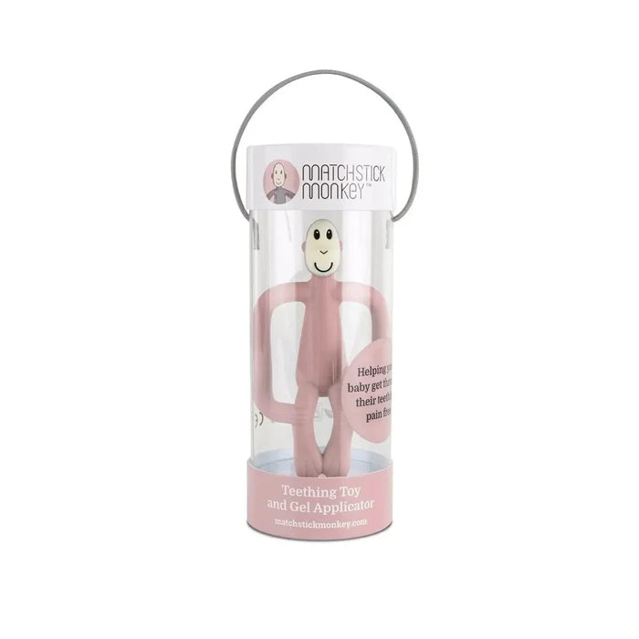 Matchstick Monkey Original Teething Toy - Dusty Pink - ebebek - Black Friday