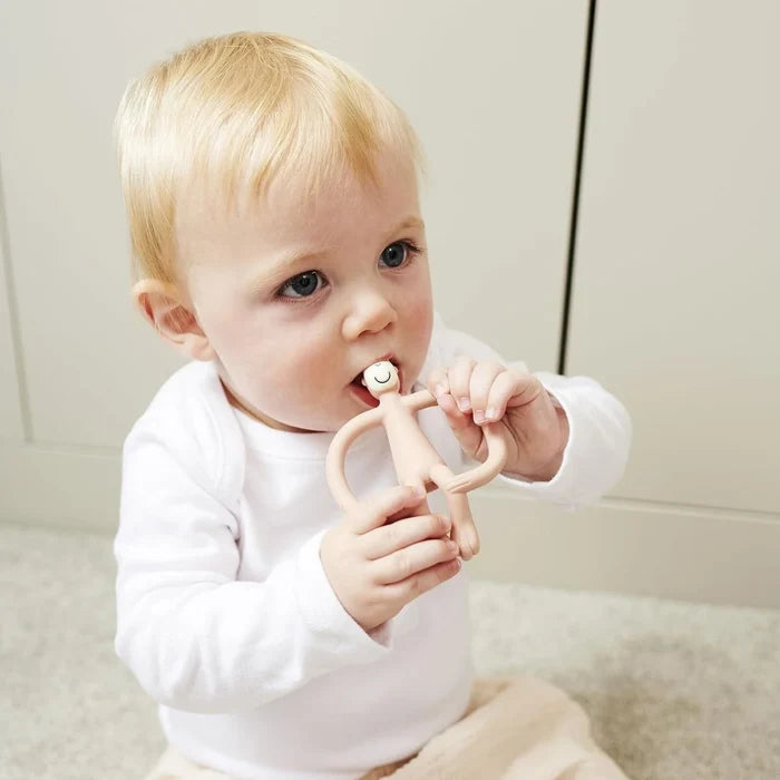 Matchstick Monkey Original Teething Toy - Dusty Pink - ebebek - Black Friday