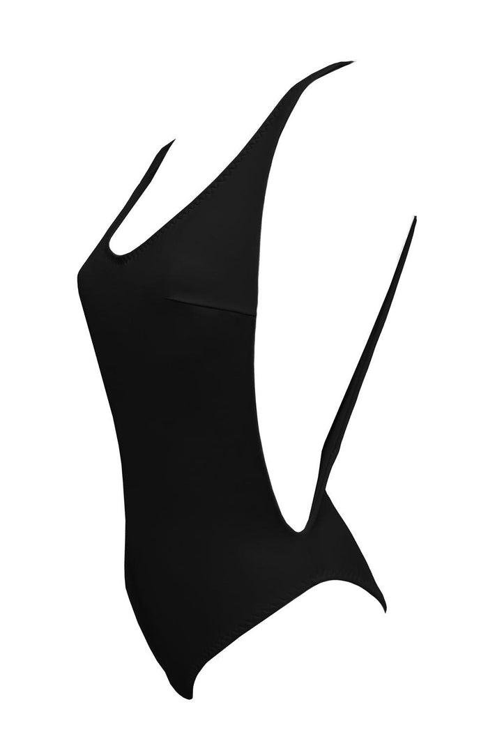 Mediana Black swimsuit - One Piece swimsuit by yesUndress. Shop on yesUndress
