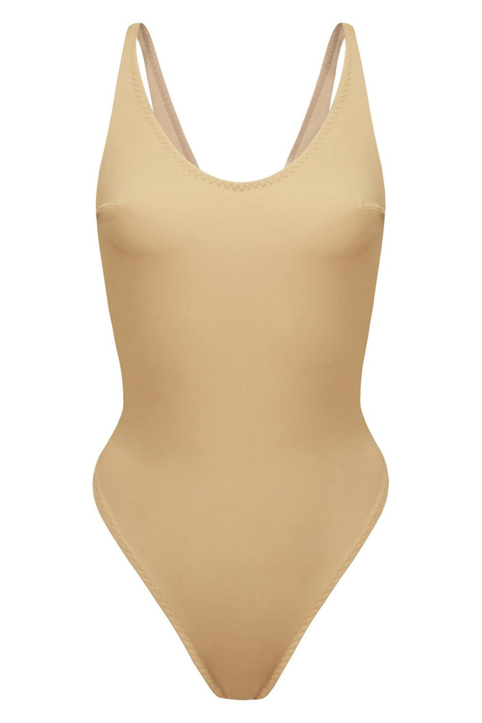 Mediana Light Beige swimsuit - One Piece swimsuit by yesUndress. Shop on yesUndress