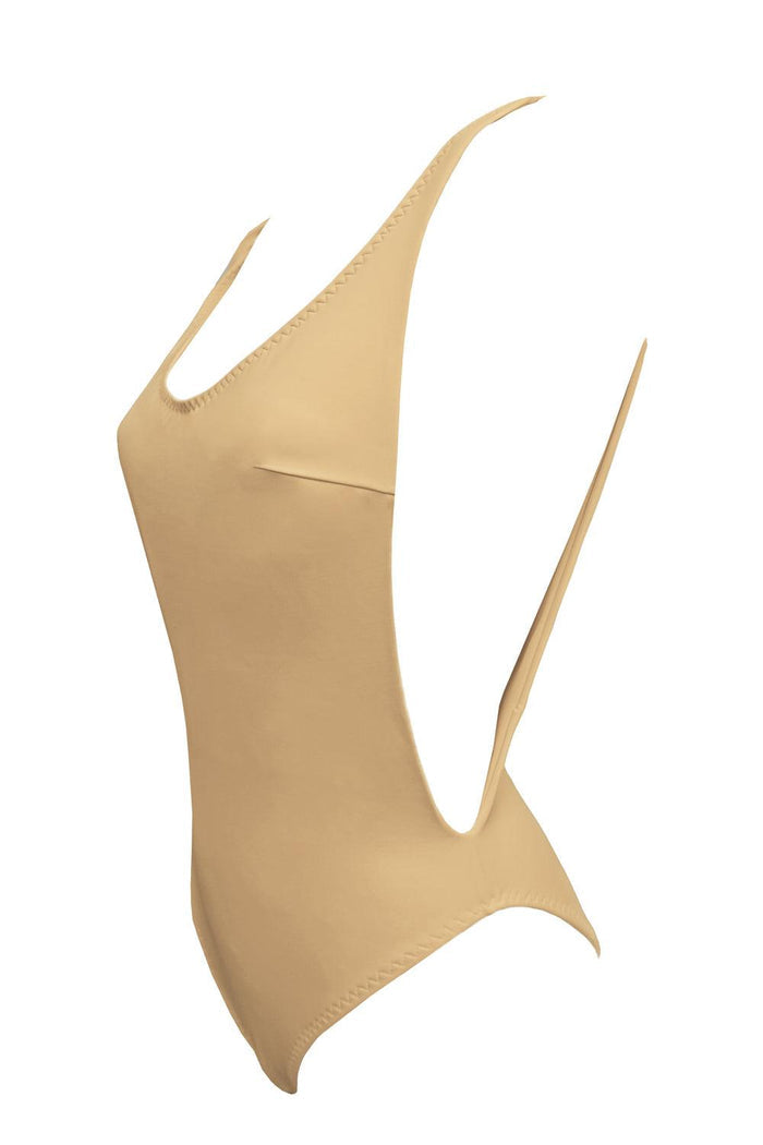 Mediana Light Beige swimsuit - One Piece swimsuit by yesUndress. Shop on yesUndress