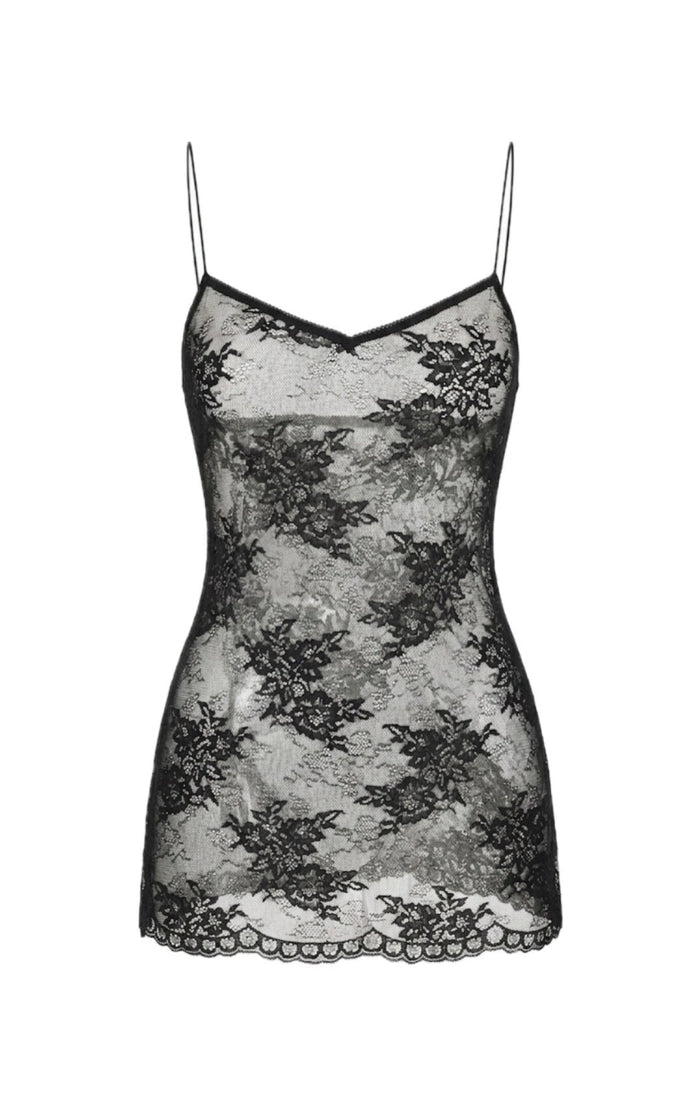 Merci black mini lounge dress
