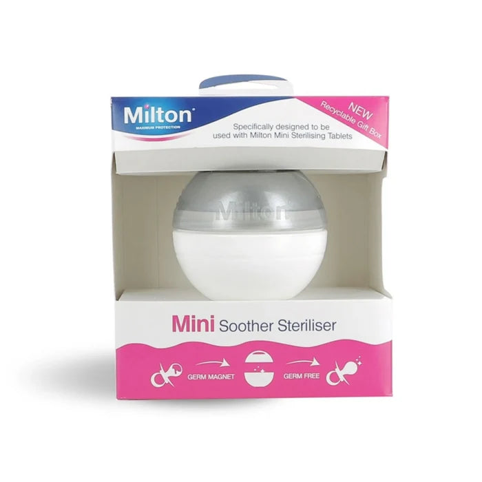 Milton Mini Soother Steriliser Silver - ebebek - Black Friday