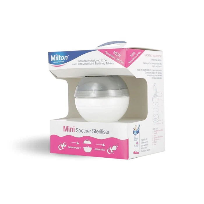 Milton Mini Soother Steriliser Silver - ebebek - Black Friday