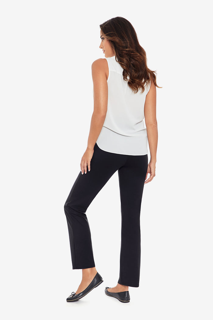 Miracle TightsŽ Tummy Control Work Leggings in Deep Black