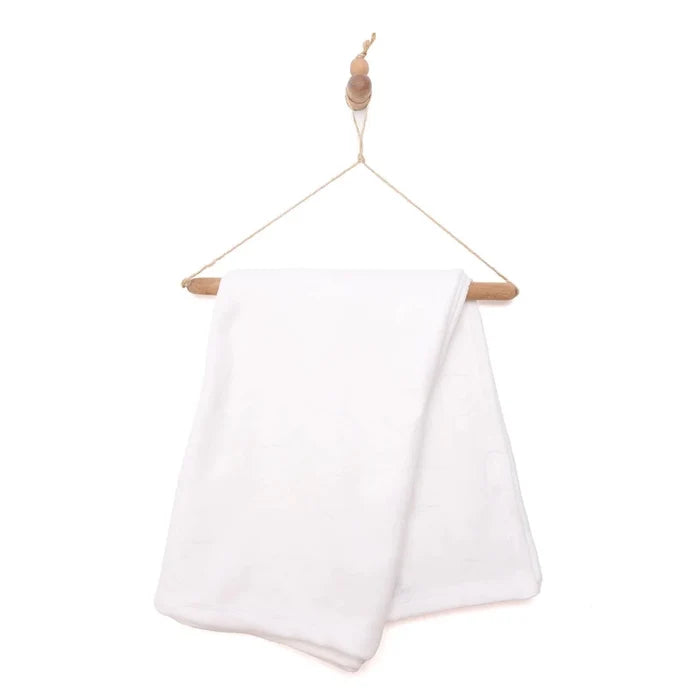 Mollia Unisex Blanket - Ecru Ecru - ebebek