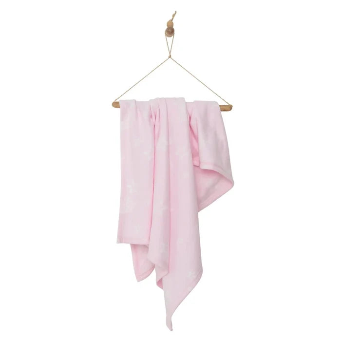 Mollia Unisex Blanket - Light Pink Light Pink - ebebek