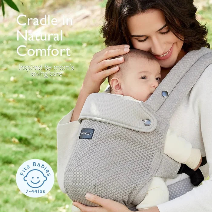 Momcozy Baby Carrier Newborn to Toddler Air Mesh - Grey - ebebek - Black Friday