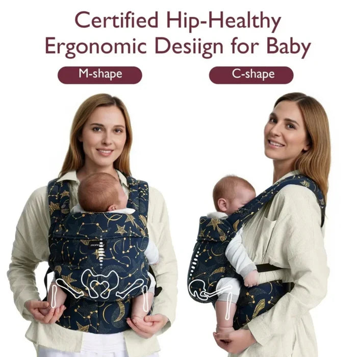 Momcozy Baby Carrier Newborn to Toddler Cotton - Starry Night - ebebek - Black Friday