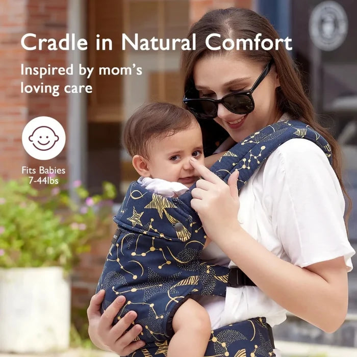 Momcozy Baby Carrier Newborn to Toddler Cotton - Starry Night - ebebek - Black Friday