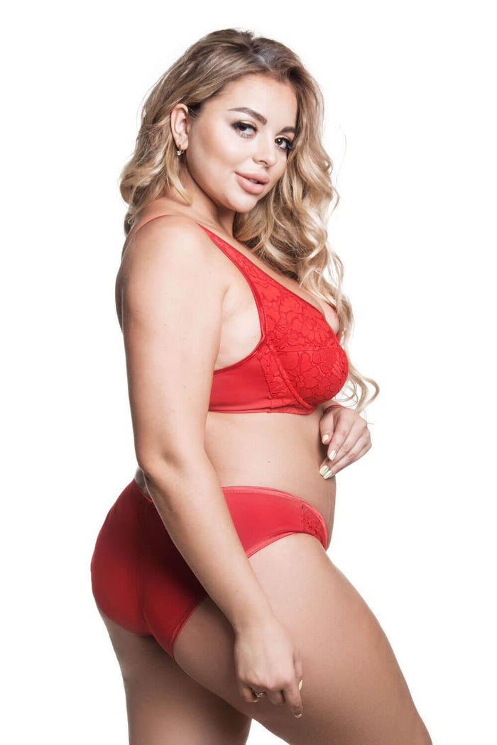 Monica red bra plus size - Bra by Love Jilty. Shop on yesUndress