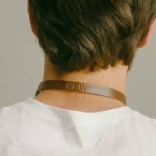 Monogrammed Leather Sunglass Strap