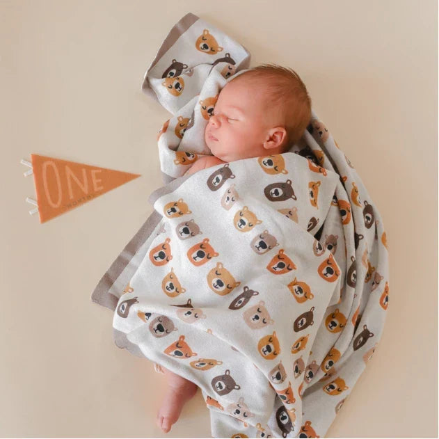 Mountain Fields Petit Milestone Pennant - Babies in Bloom