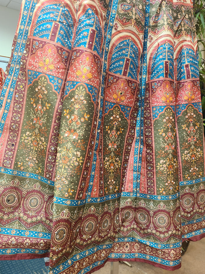 Multicolor Traditional Lehenga Choli Set