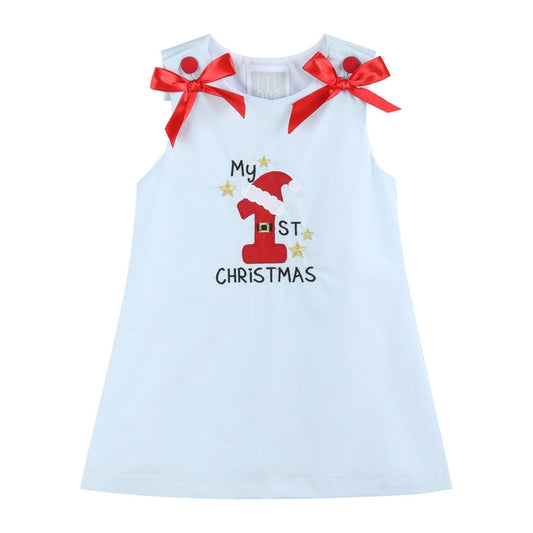 My 1st Christmas Jumper Dress - Lil Cactus