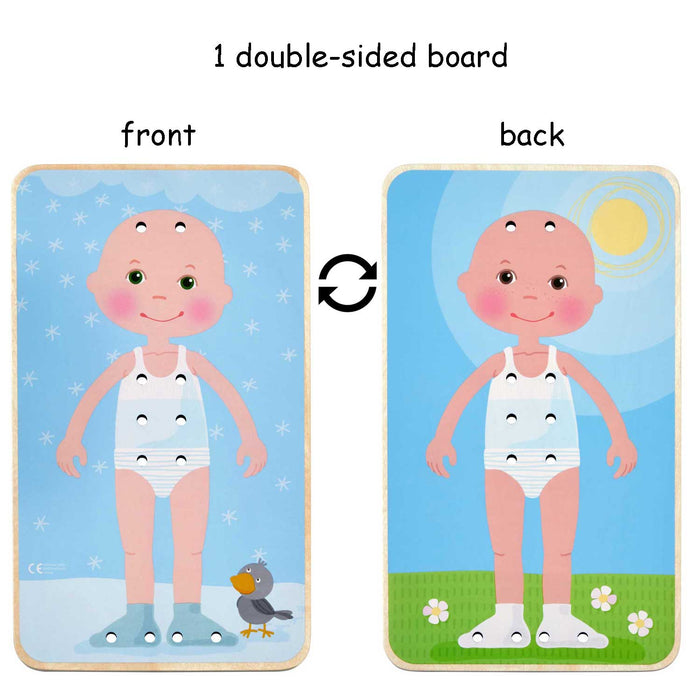 My First Threading Game – Dress Up Fun - Babies in Bloom