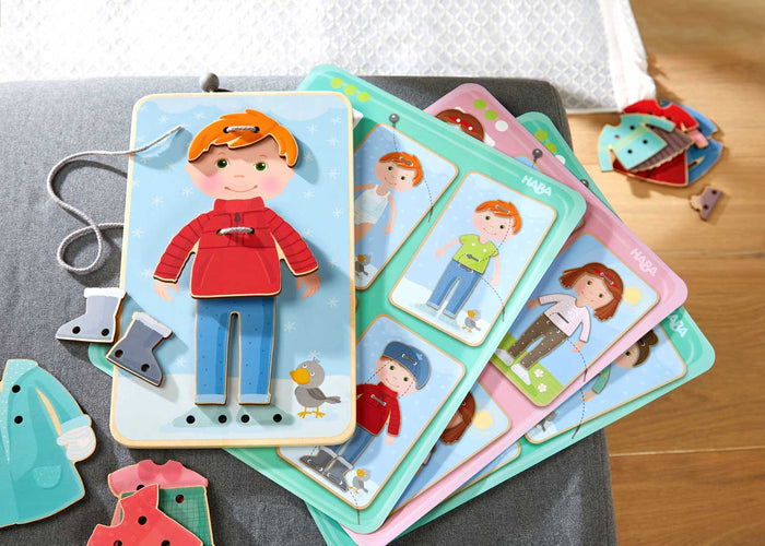 My First Threading Game – Dress Up Fun - Babies in Bloom