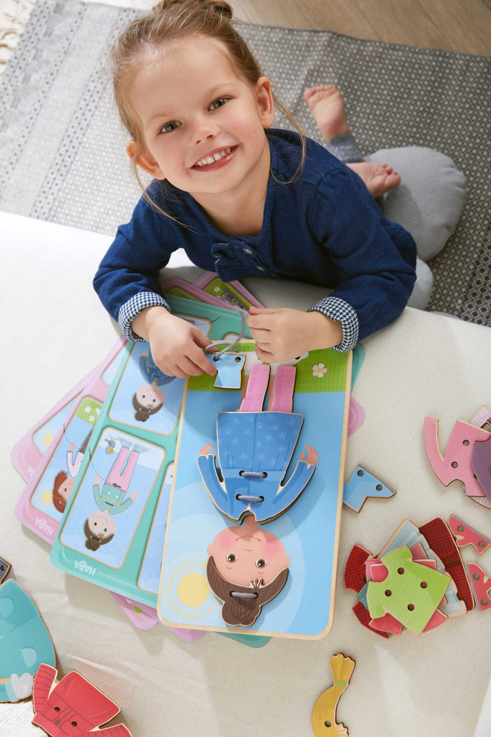 My First Threading Game – Dress Up Fun - Babies in Bloom