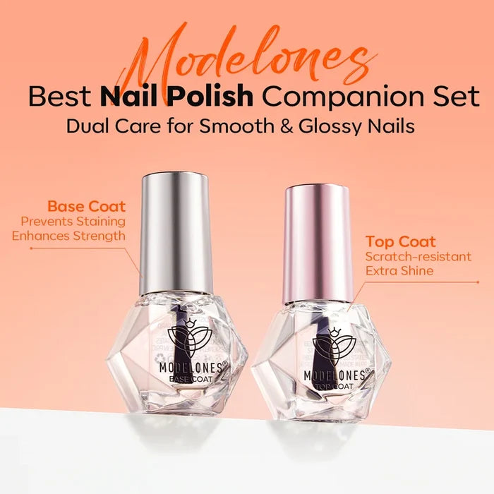 Nail Polish Top & Base Coat Set