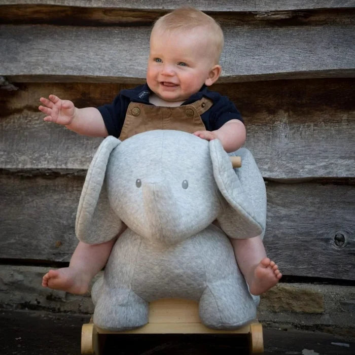 Nattou Tembo Cotton Elephant Rocker - ebebek - Black Friday