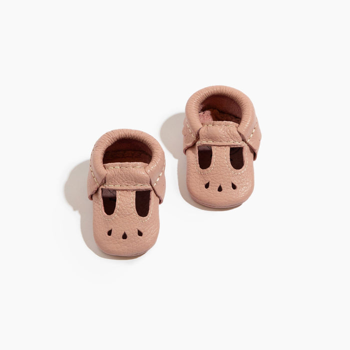 Newborn Blush Mary Jane Baby Shoe - Babies in Bloom