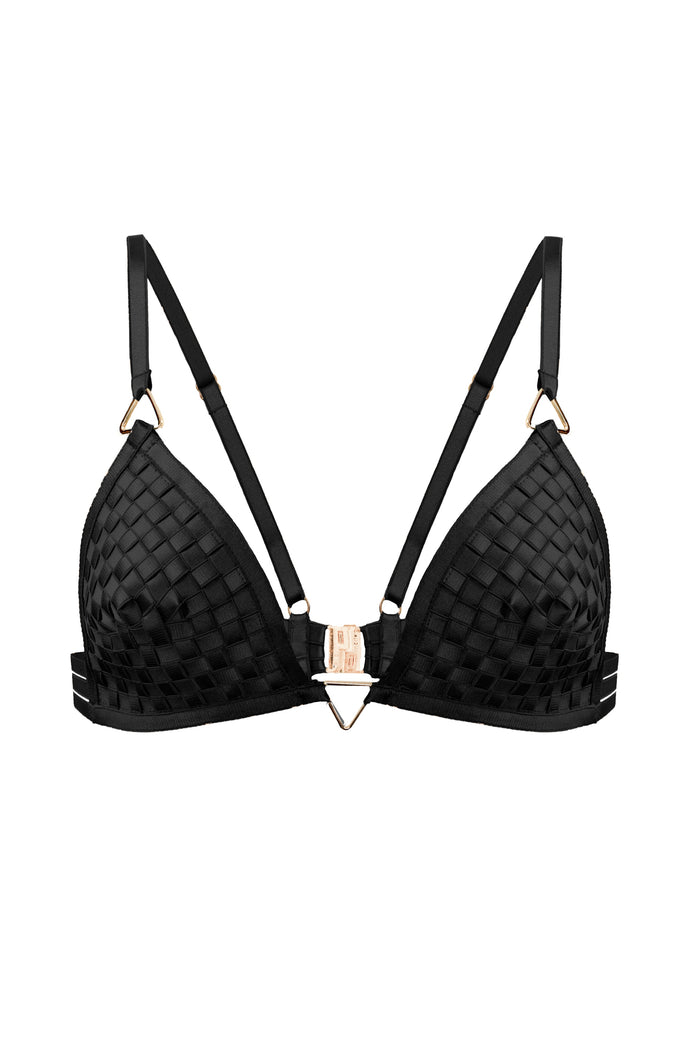 Nirvana black triangular top
