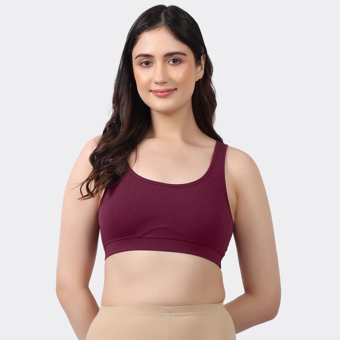 Non-Padded Comfort Bra for Natural Support & Daily Wear