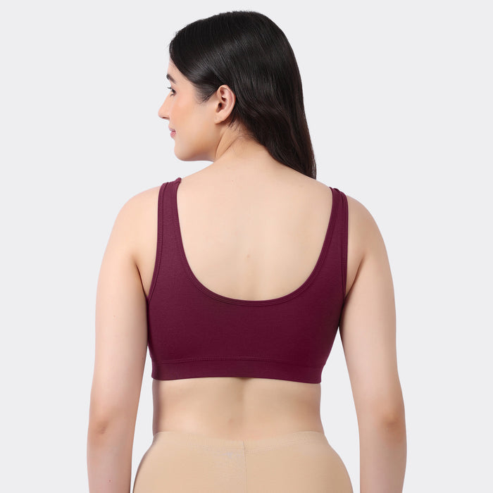 Non-Padded Comfort Bra for Natural Support & Daily Wear