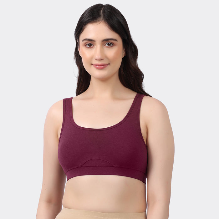 Non-Padded Comfort Bra for Natural Support & Daily Wear
