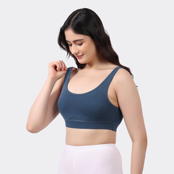 Non-Padded Comfort Bra for Natural Support & Daily Wear