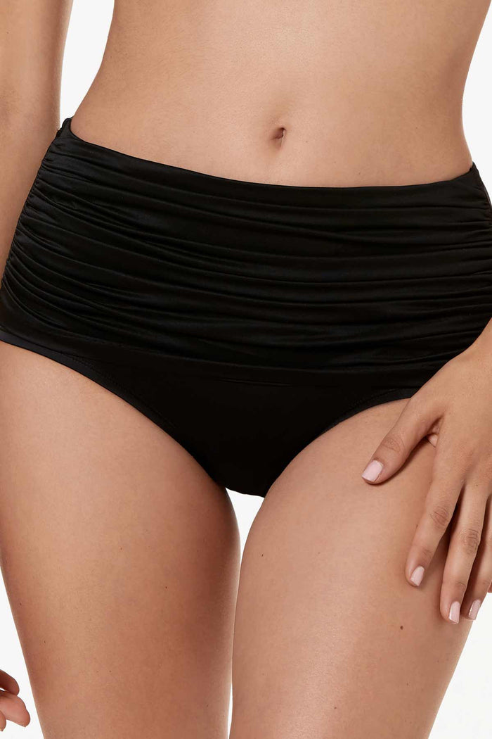 Slimming swim bottom.