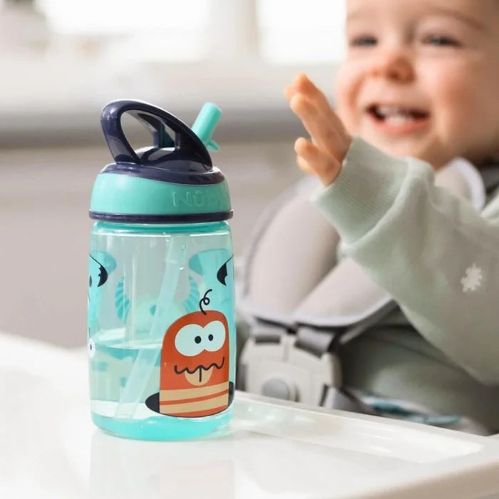 Nuby Mighty Swig Water Bottle Pack of 1 360ml - ebebek - Black Friday