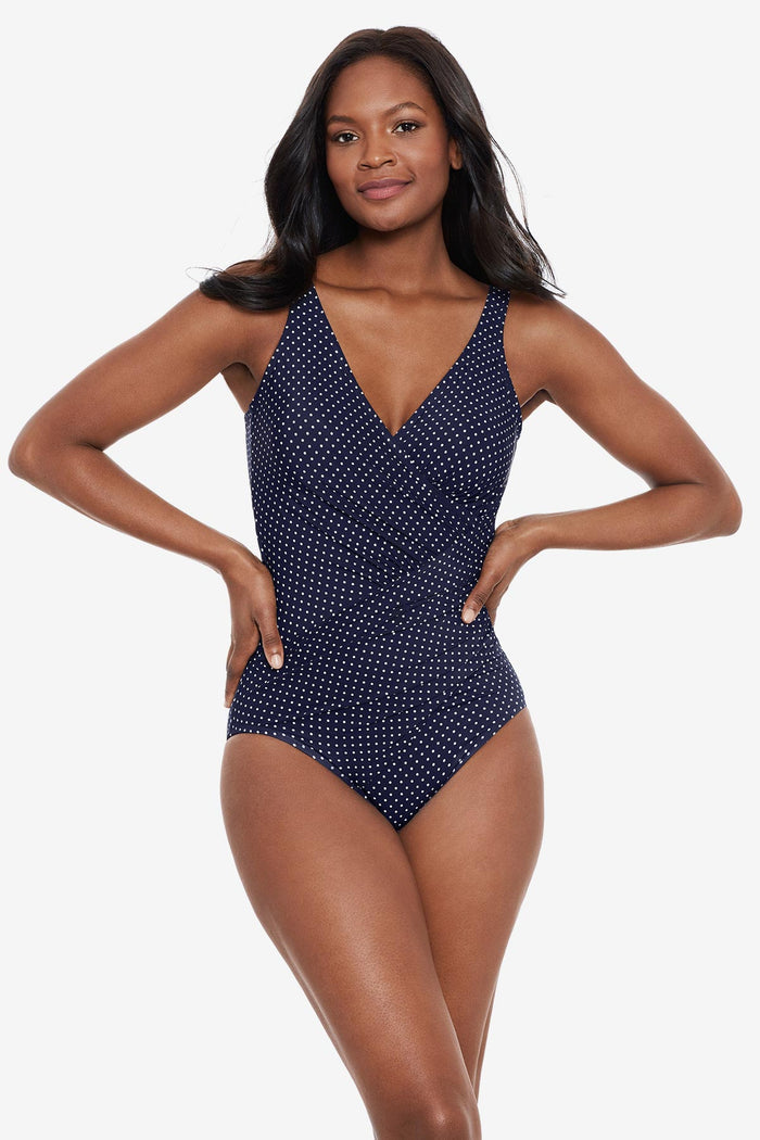 Oceanus One Piece in Pin Point