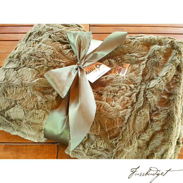 OLIVE BELLA COUTURE THROW-Fussbudget.com