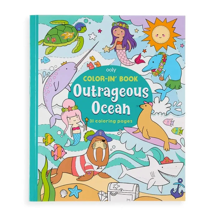 Ooly – Color-in Book in Outrageous Ocean