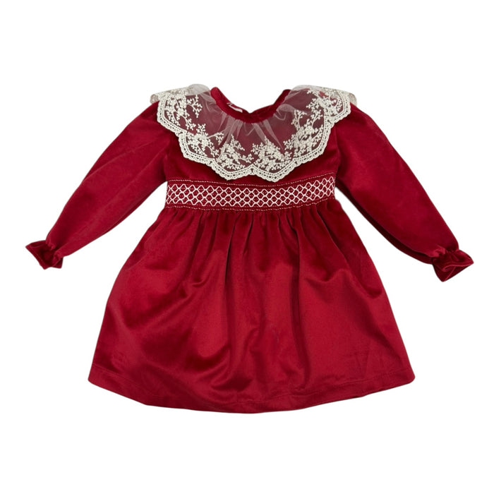 Ophelia Lace Velvet Dress