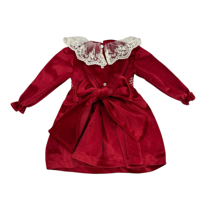 Ophelia Lace Velvet Dress