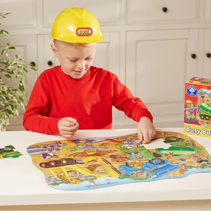 Orchard Toys Busy Builders Jigsaw Puzzle - ebebek - Black Friday