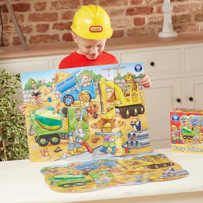 Orchard Toys Busy Builders Jigsaw Puzzle - ebebek - Black Friday