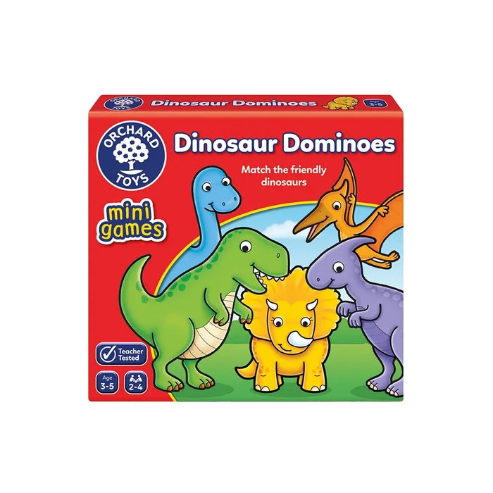 Orchard Toys Mini Games - Dinosaur Dominoes - ebebek - Black Friday