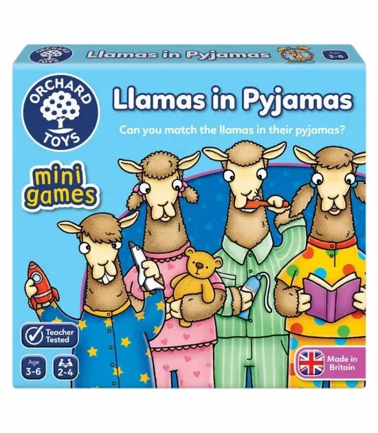 Orchard Toys Mini Games - Llamas In Pyjamas - ebebek - Black Friday