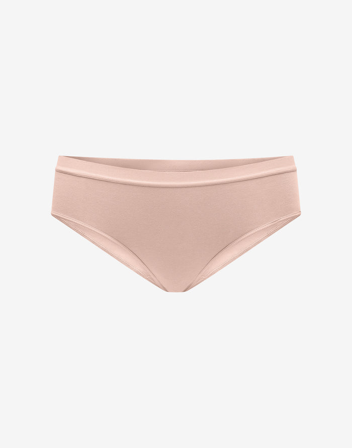 Organic Cloud Cotton Hipster - Rose Dust - Organic cotton/spandex - ThirdLove,model