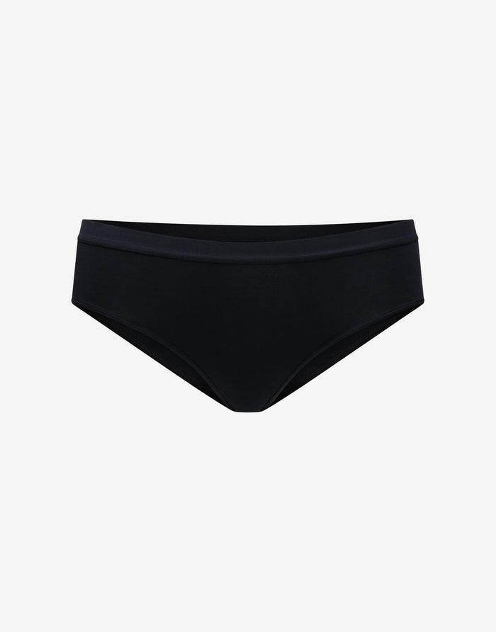 Organic Cloud Cotton Hipster - Black - Organic cotton/spandex - ThirdLove