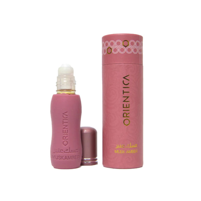 ORIENTICA Musk Amber Concentrated Perfume Oil 6ml Roll-On