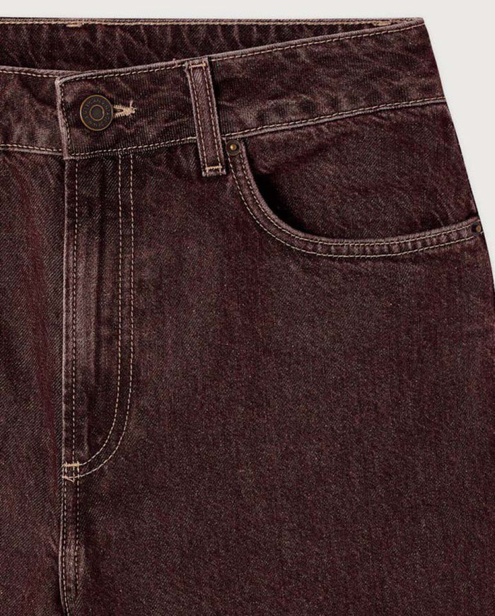 Oshow Balloon Jean - Raisin
